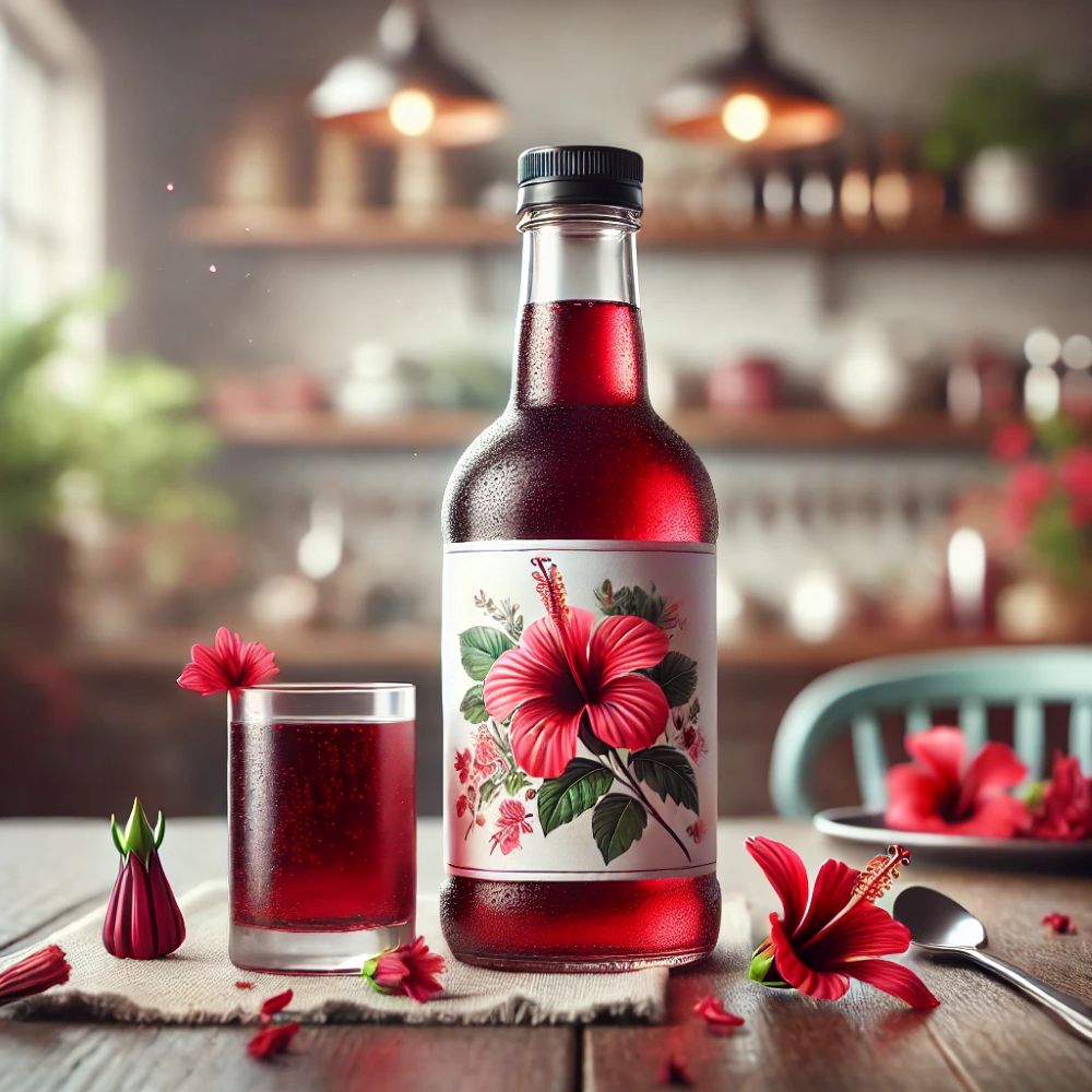 Sirop d'hibiscus