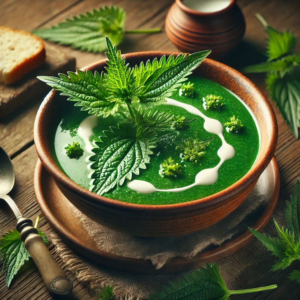Soupe à l'ortie
